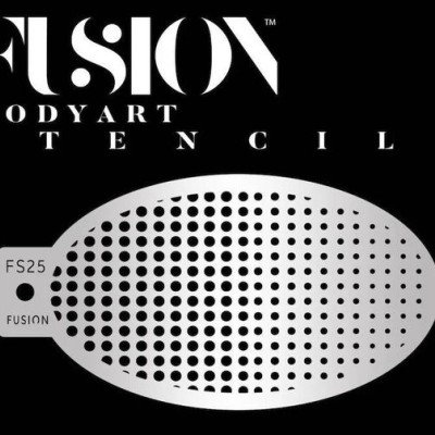 Fusion Stencils, Sprinkle Small Dots (FS25)